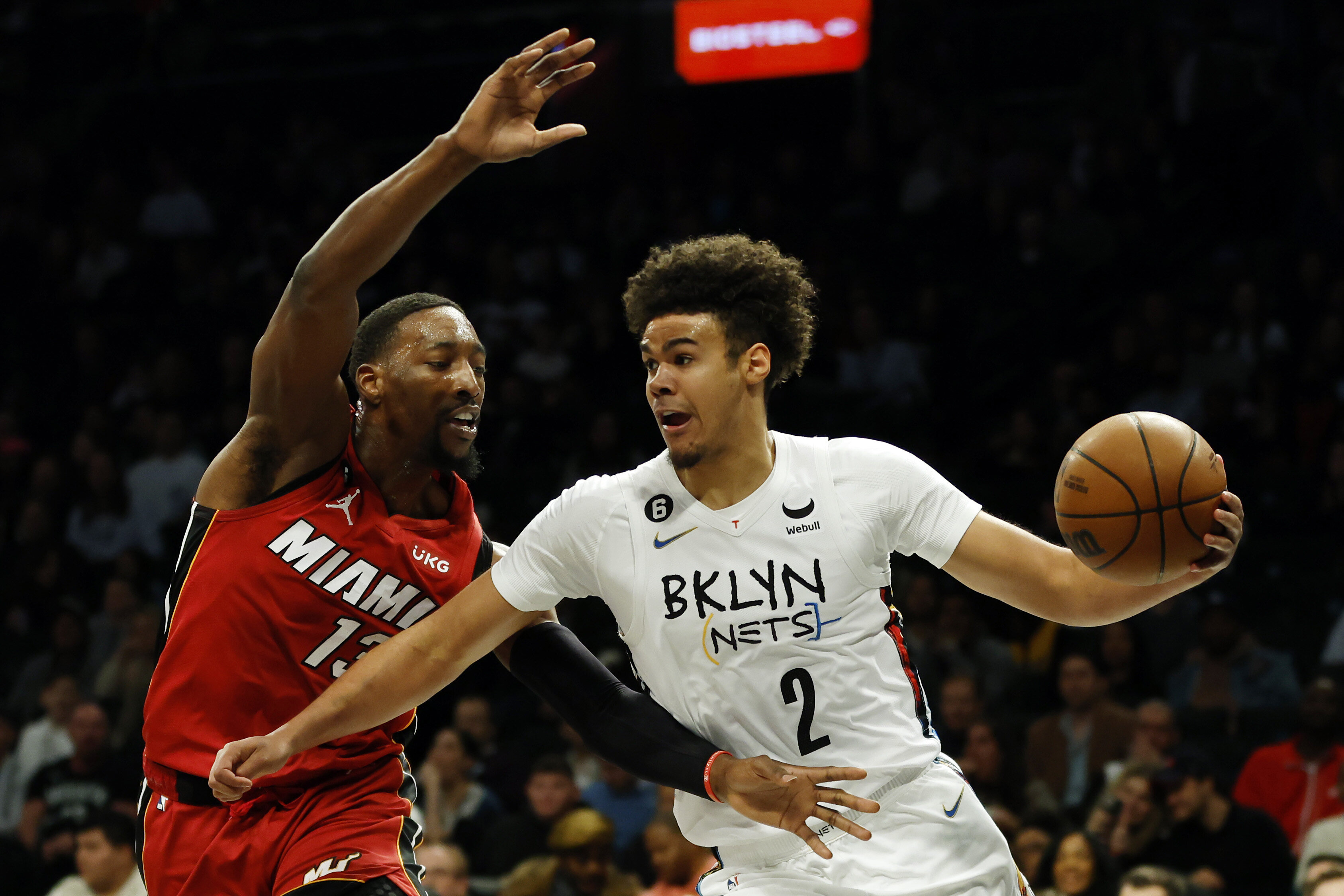 布里奇斯45分刷新个人生涯新高!篮网主场击败热火!