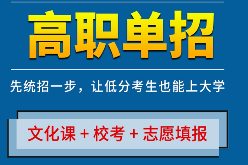 高职单招海报图片