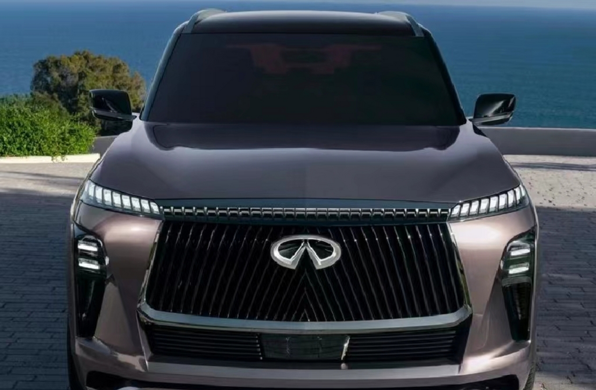 全新一代英菲尼迪qx80即将发布,这造型你打几分?