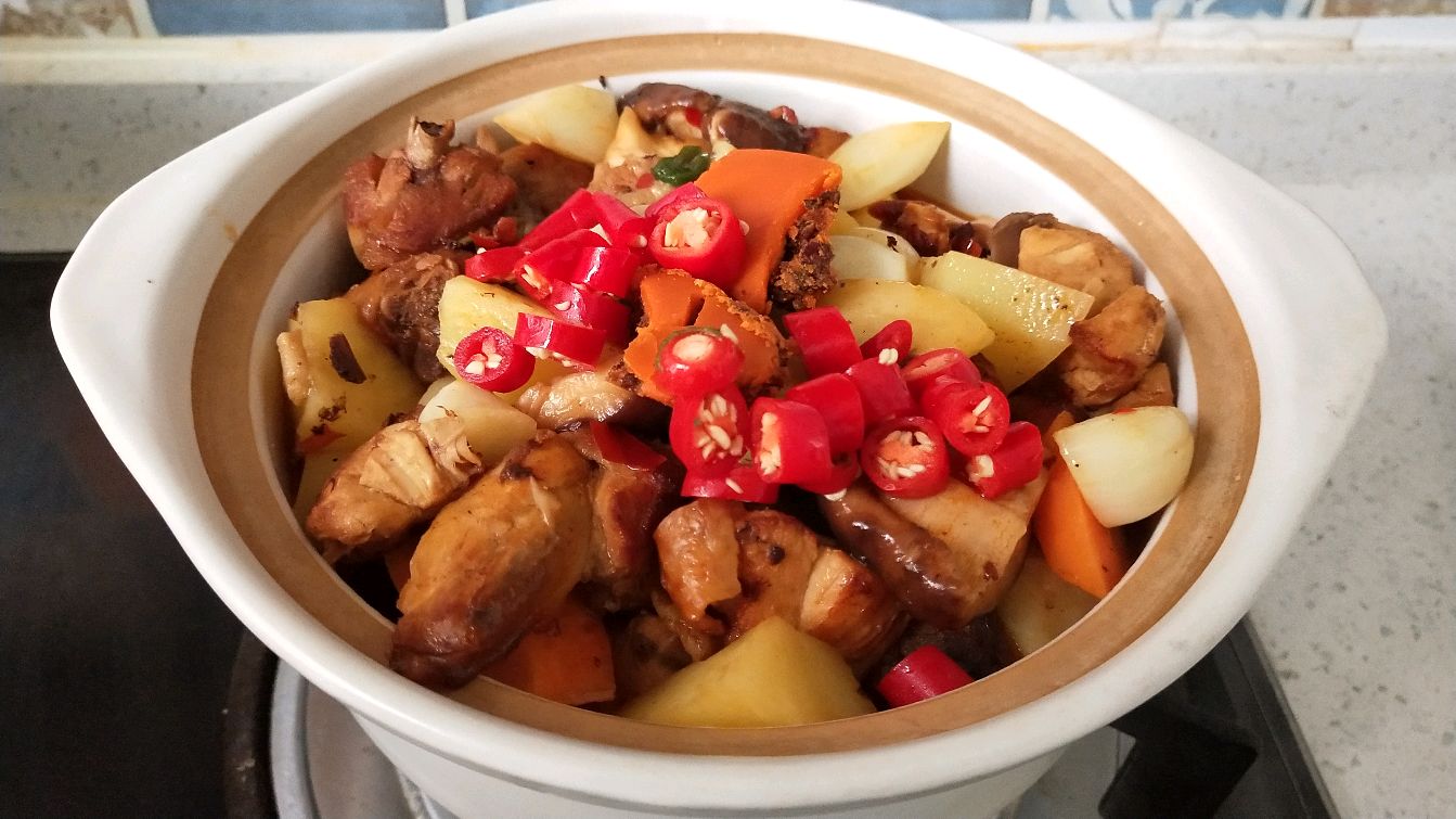 鸡块这样做太好吃了,香辣入味,就是费米饭