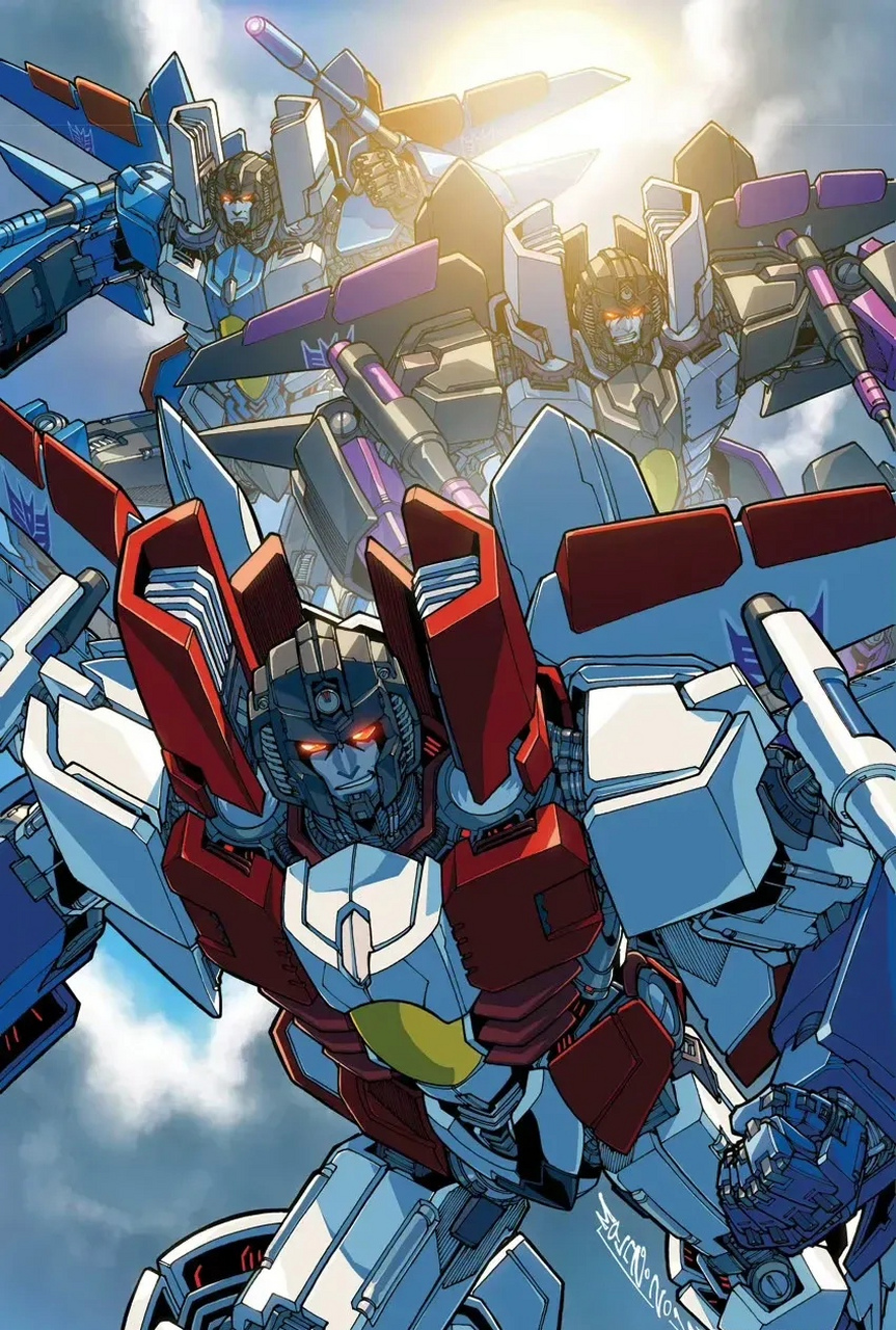 idw变形金刚插画欣赏,从dw到idw变形金刚画风越来越帅气.