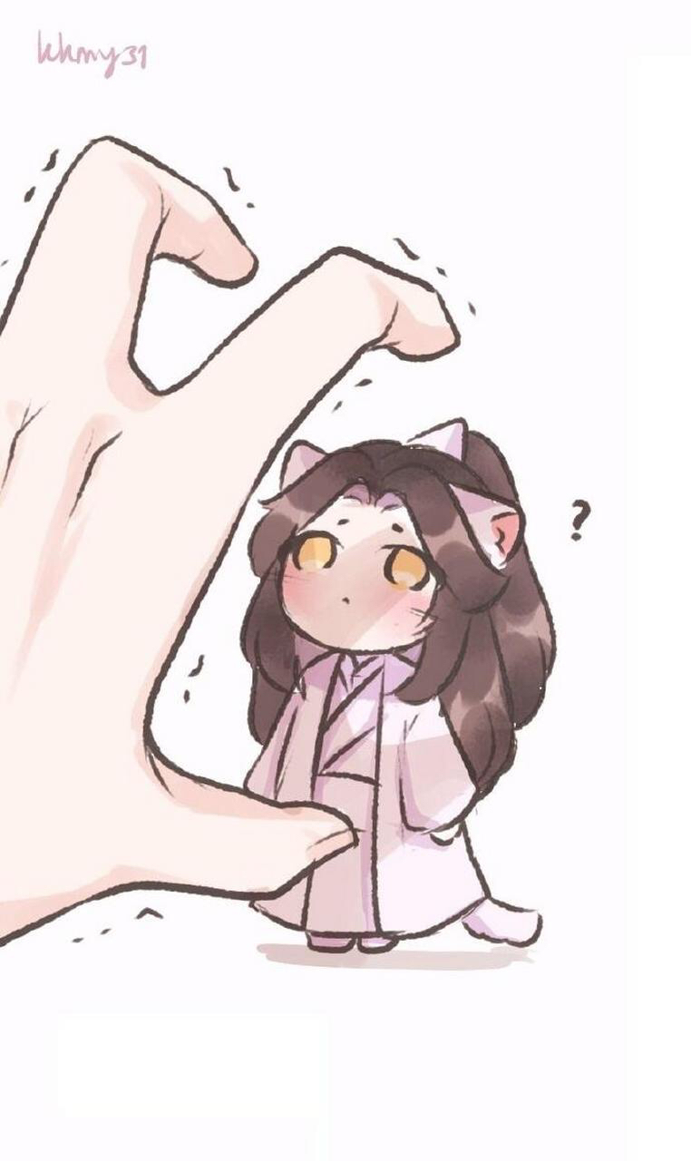 二哈和他的白猫师尊# #楚晚宁#  猫猫疑惑,猫猫不知所措[抱抱]