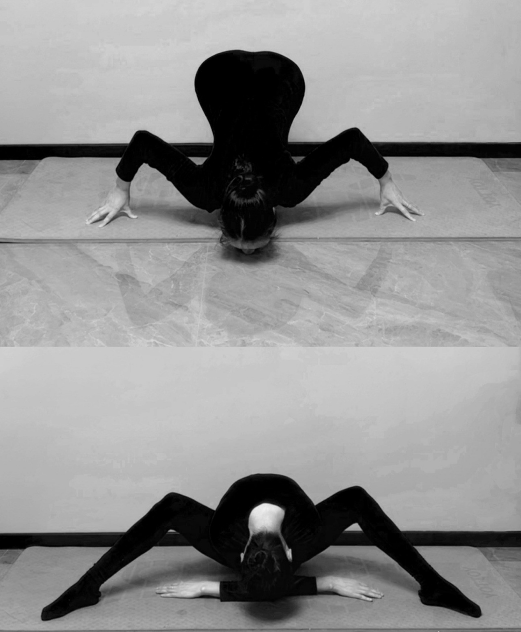 瑜伽蜘蛛式体式图片图片
