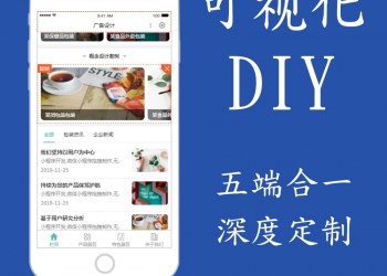 智能diy官网小程序源码【更新至V1.0.76】