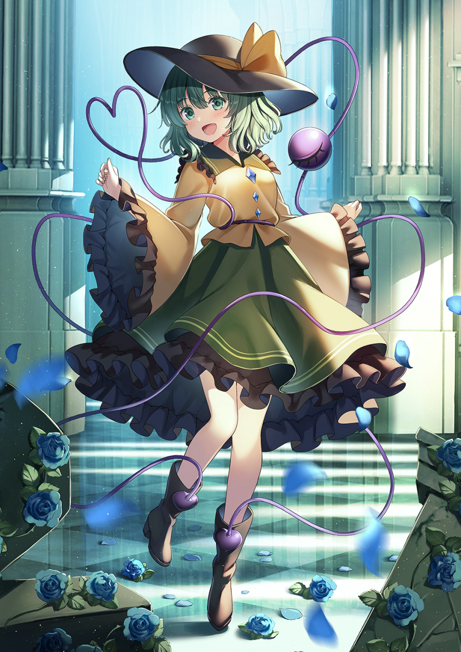 古明地恋#二次元#  画师:ののこ