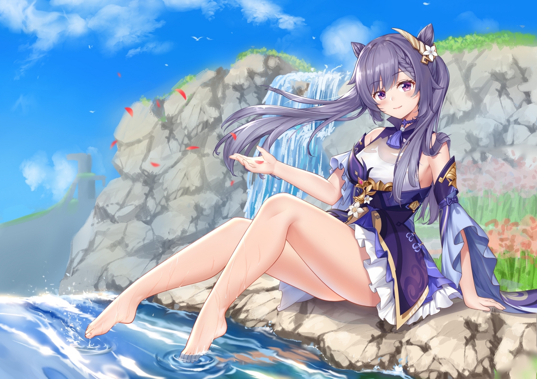 刻晴 美图[色][色][色]#二次元#