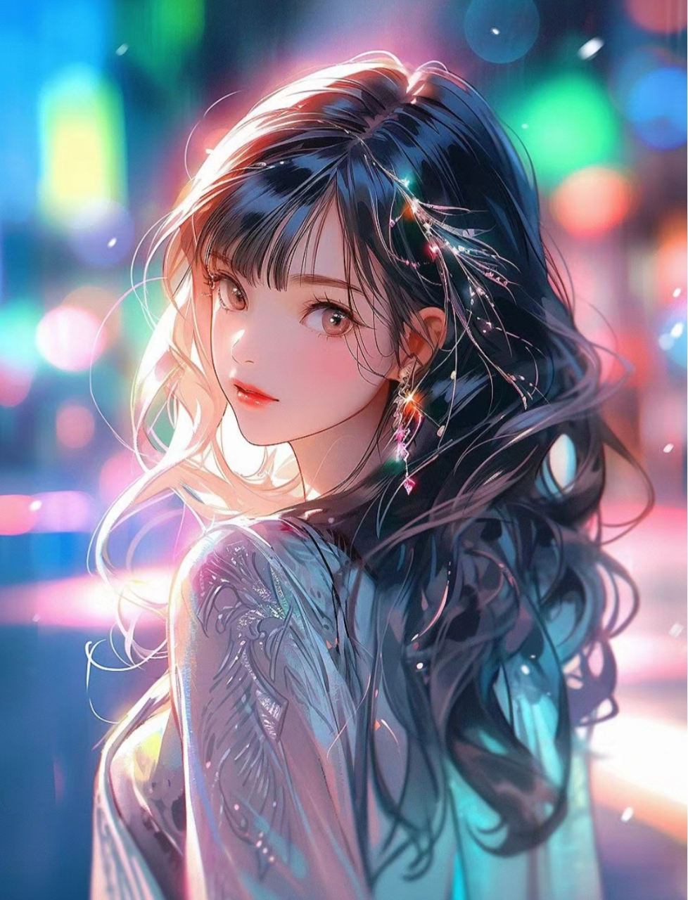 灯红酒绿,形形色色,唯你一人而已