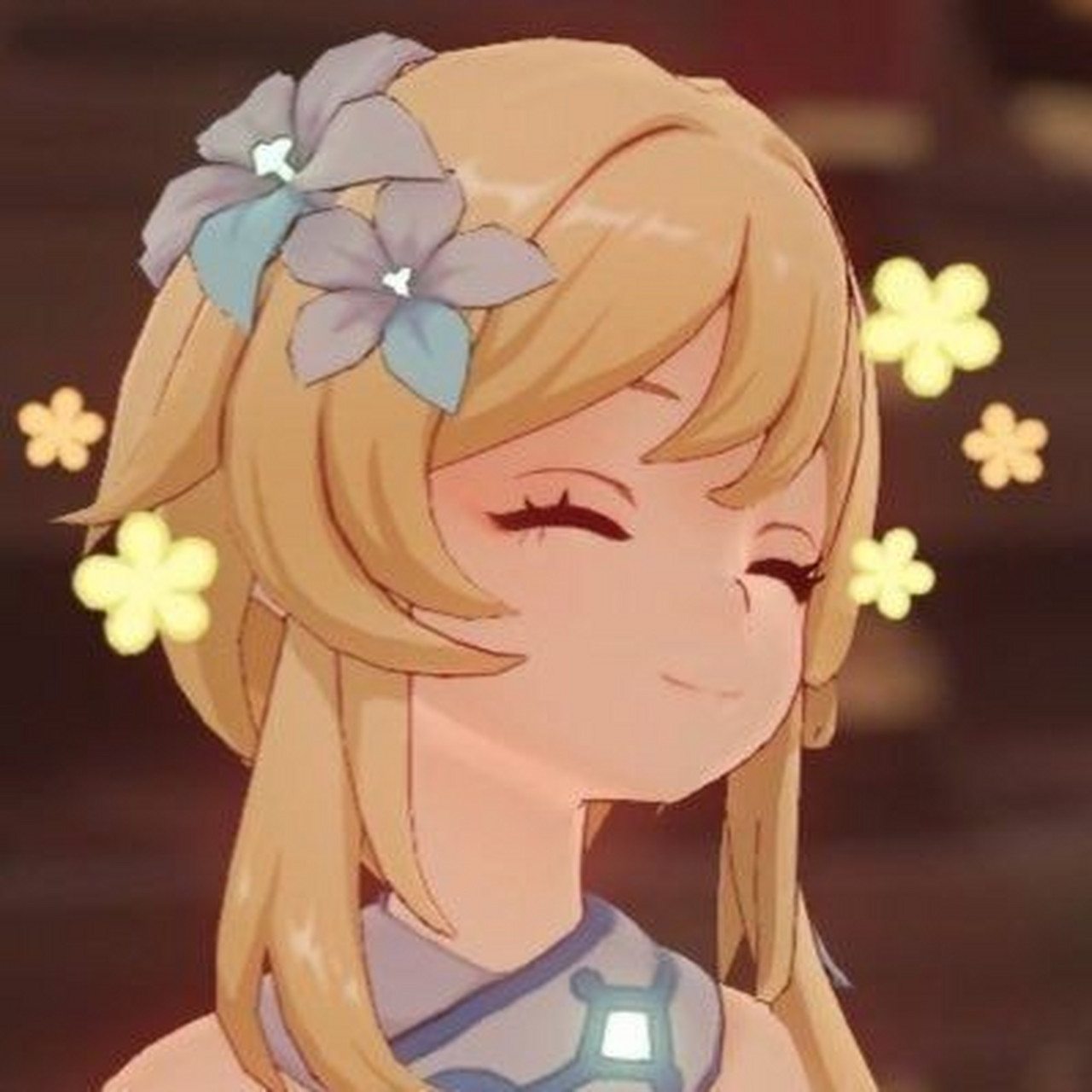 原神# 〖荧〗美好的一天从看到荧妹的微笑开始[欧耶]