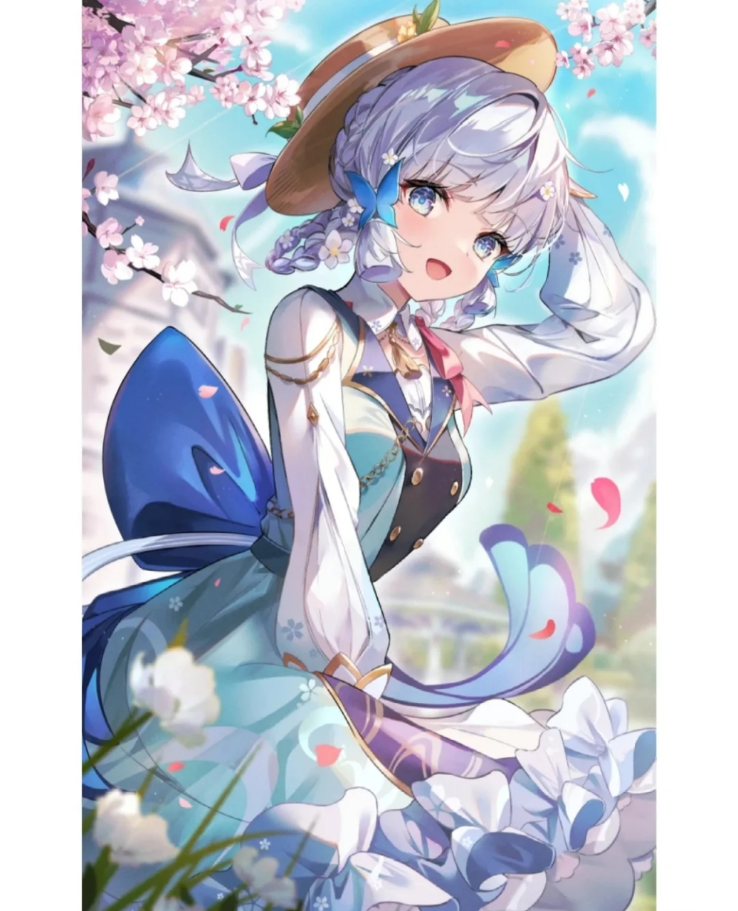 绫华新皮肤[色][色]#原神# #动漫壁纸