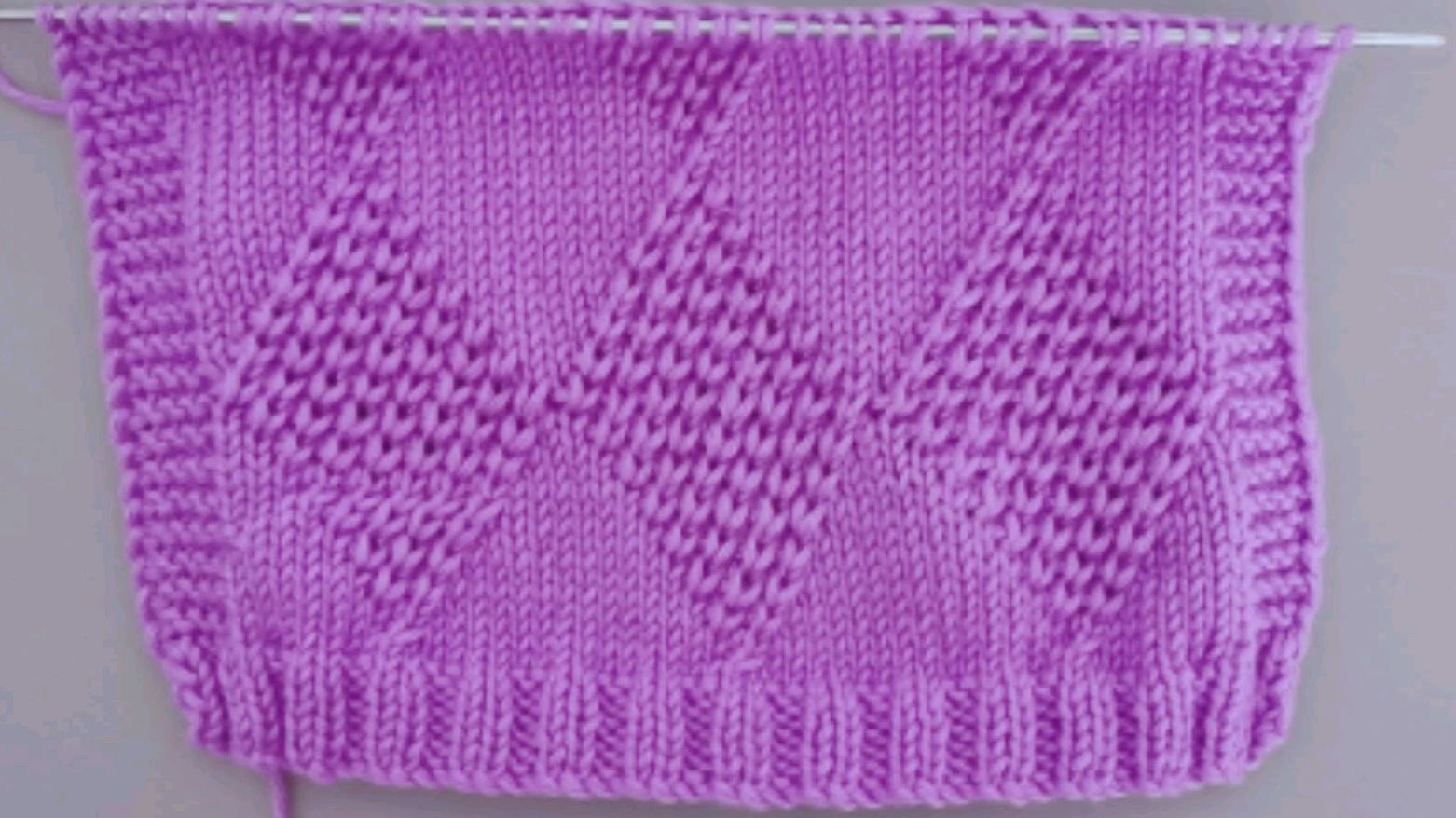 应网友要求解锁网红花样(2)鱼骨针组成的菱形图案,适合男士