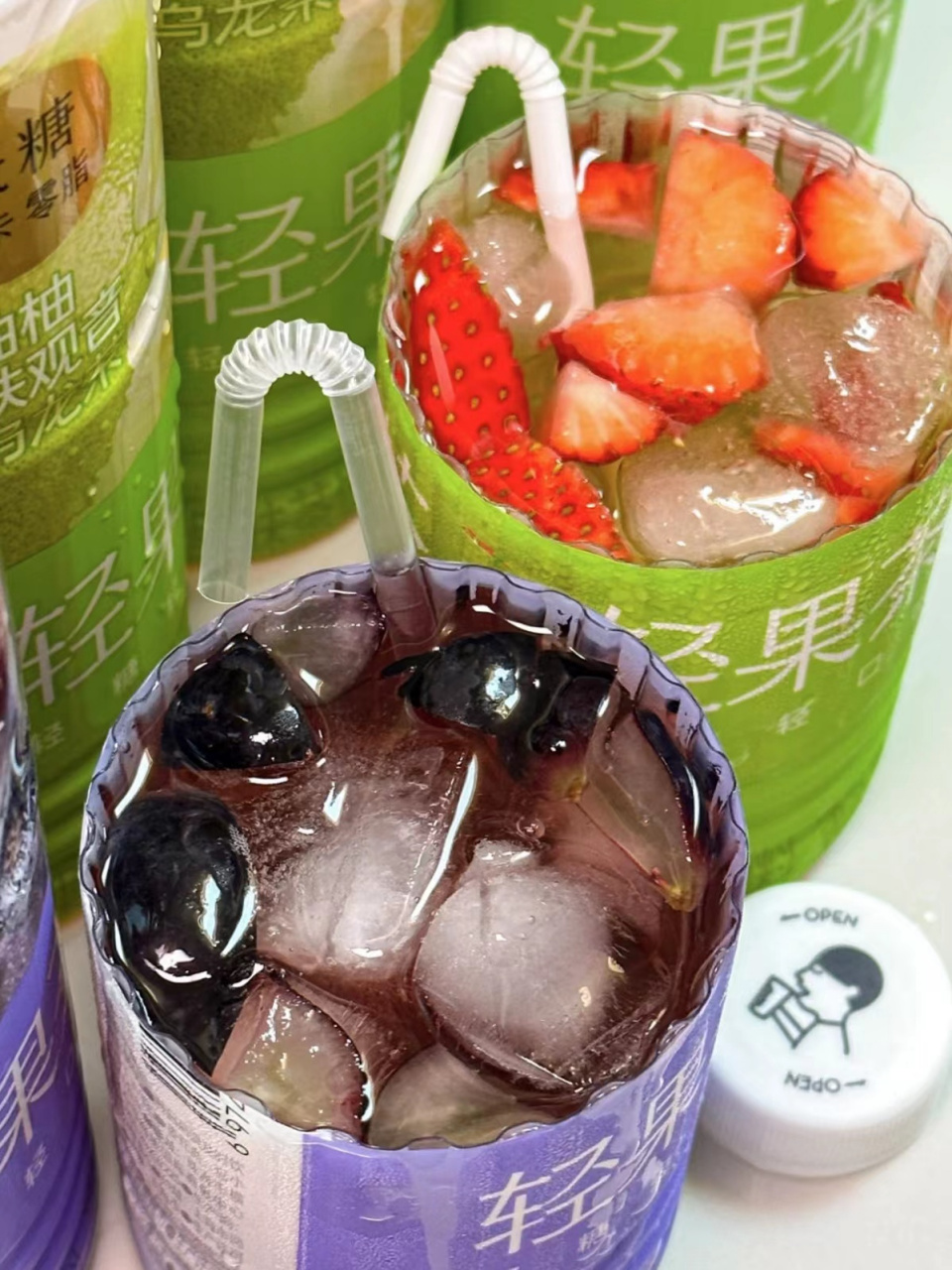 喜茶 低卡轻果茶 轻果茶低糖低卡0脂果味茶饮料整箱 柚柚铁观音*6