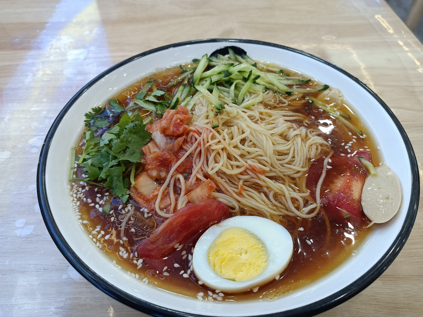 夏天就得吃冰镇大冷面[嘻嘻][嘻嘻][嘻嘻]#我的美食分享