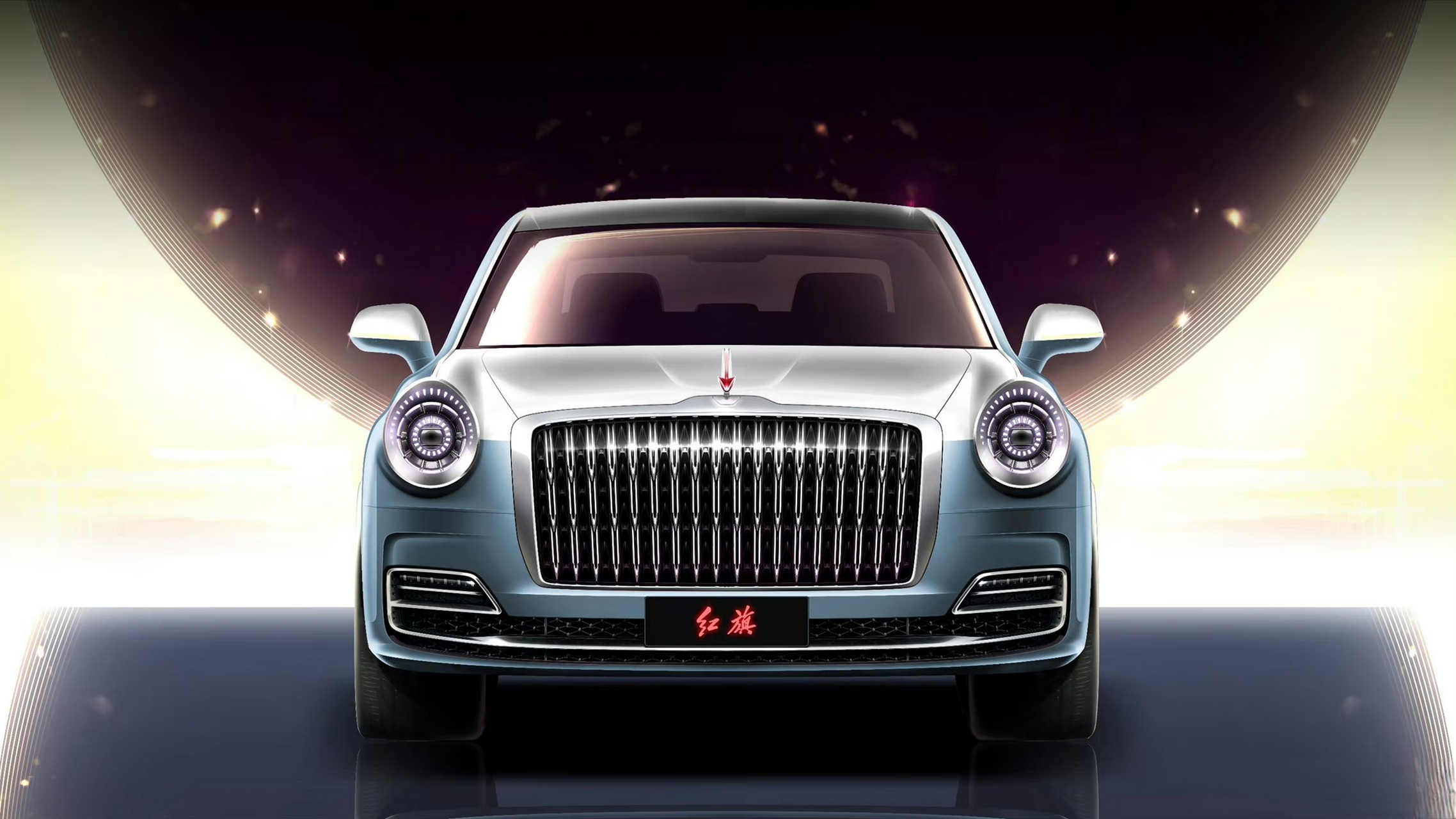 全新红旗l5来了,将亮相于2023上海车展