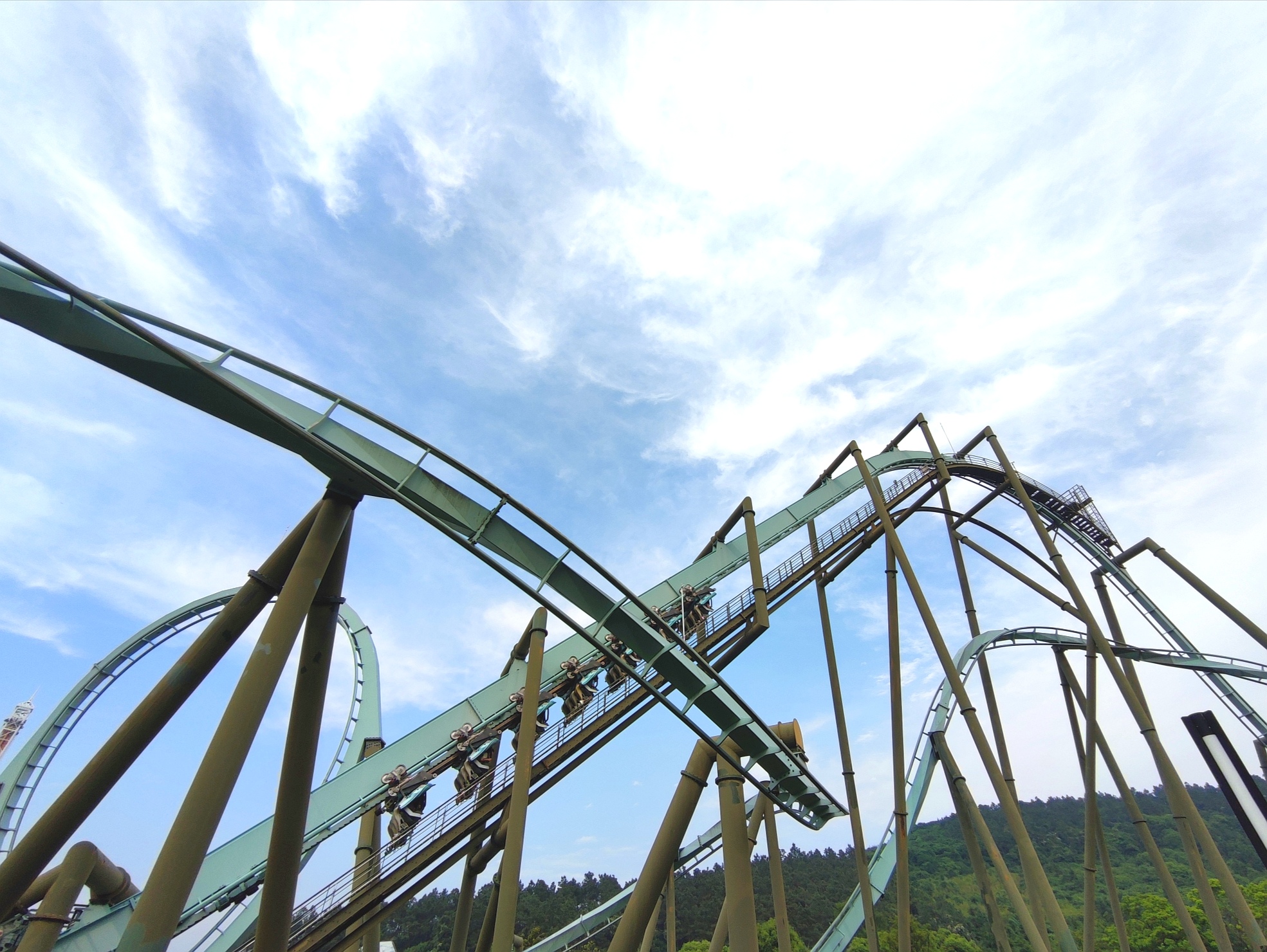 常州有个游乐园,节假日体验感很差,不过人少的时候去玩门票很贵