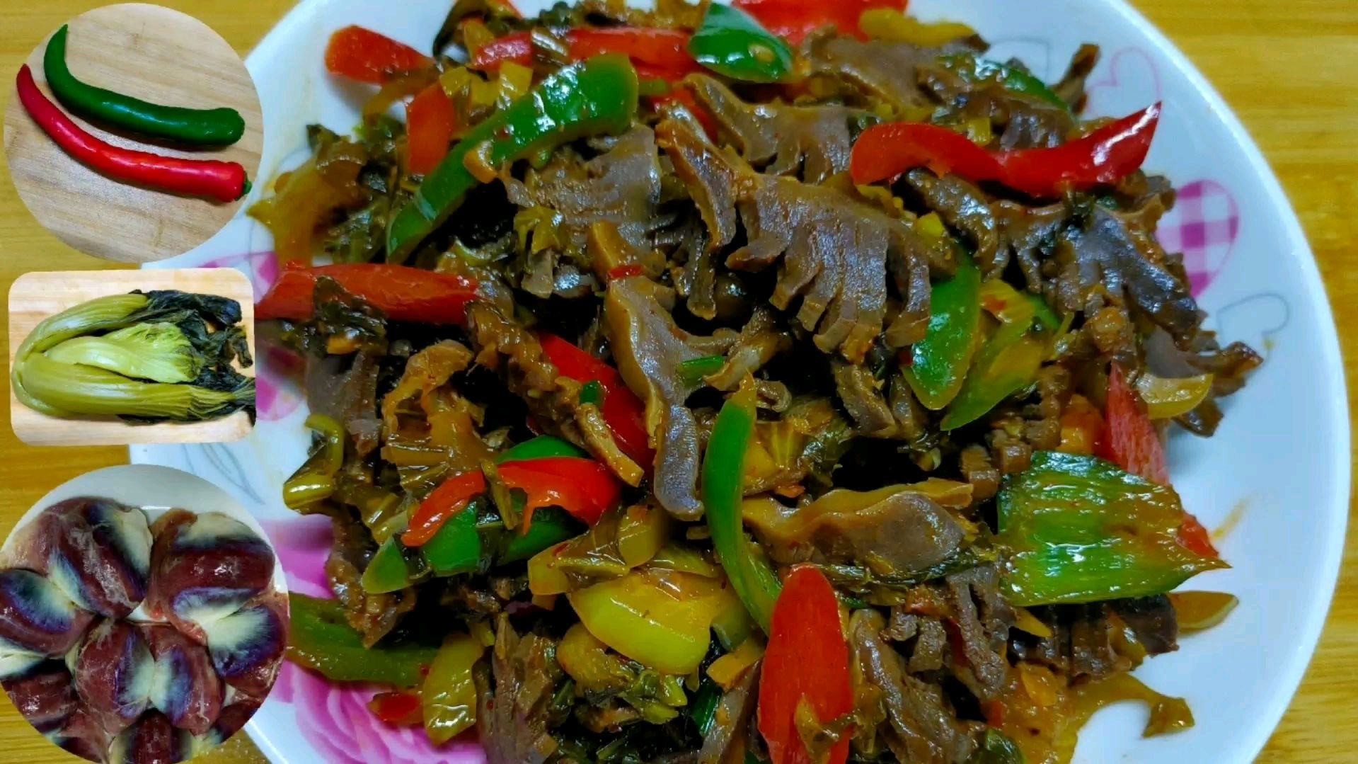 鸭肾酸菜这样炒,酸辣又脆爽,下饭神器,能吃两碗饭