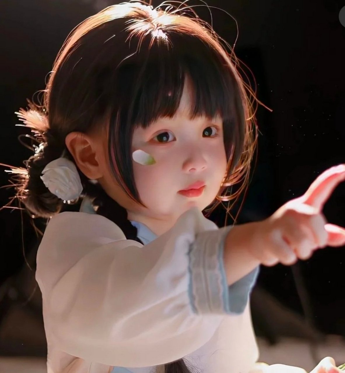 小可爱生气了,樱桃小嘴嘟嘟萌晕你