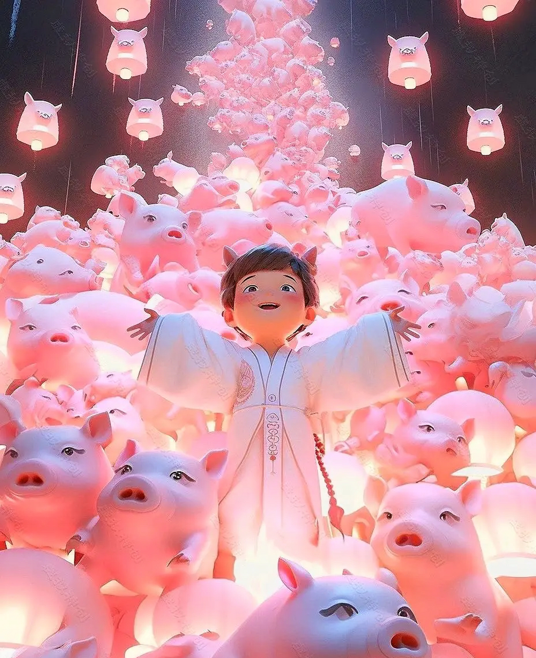 十二生肖属猪的人,微信抖音头像炫酷壁纸图片