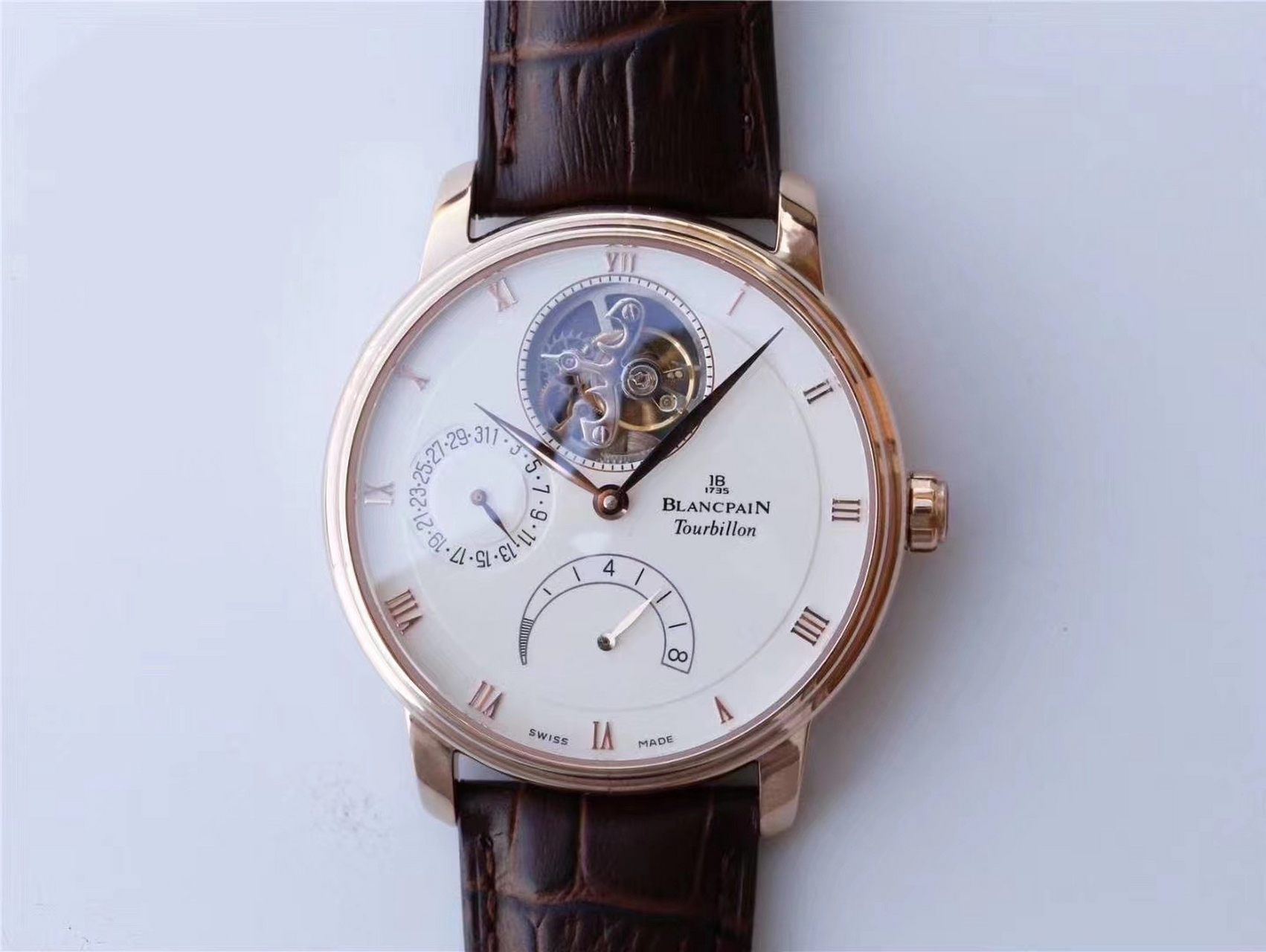 jb宝珀升级版经典系列6025-1542-55真陀飞轮男士手表腕表,升级1:机芯