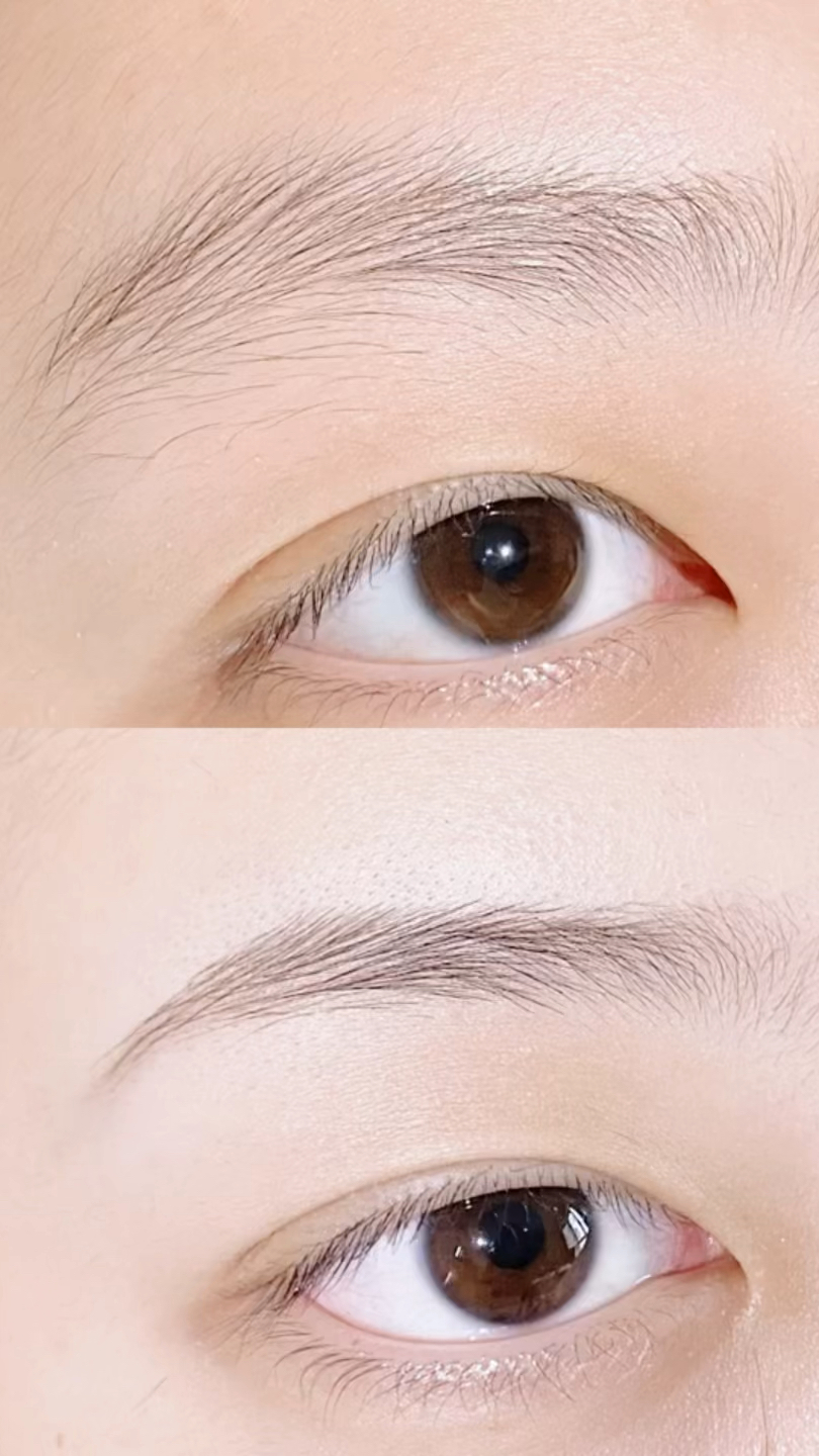 眉尾散的怎么修眉!