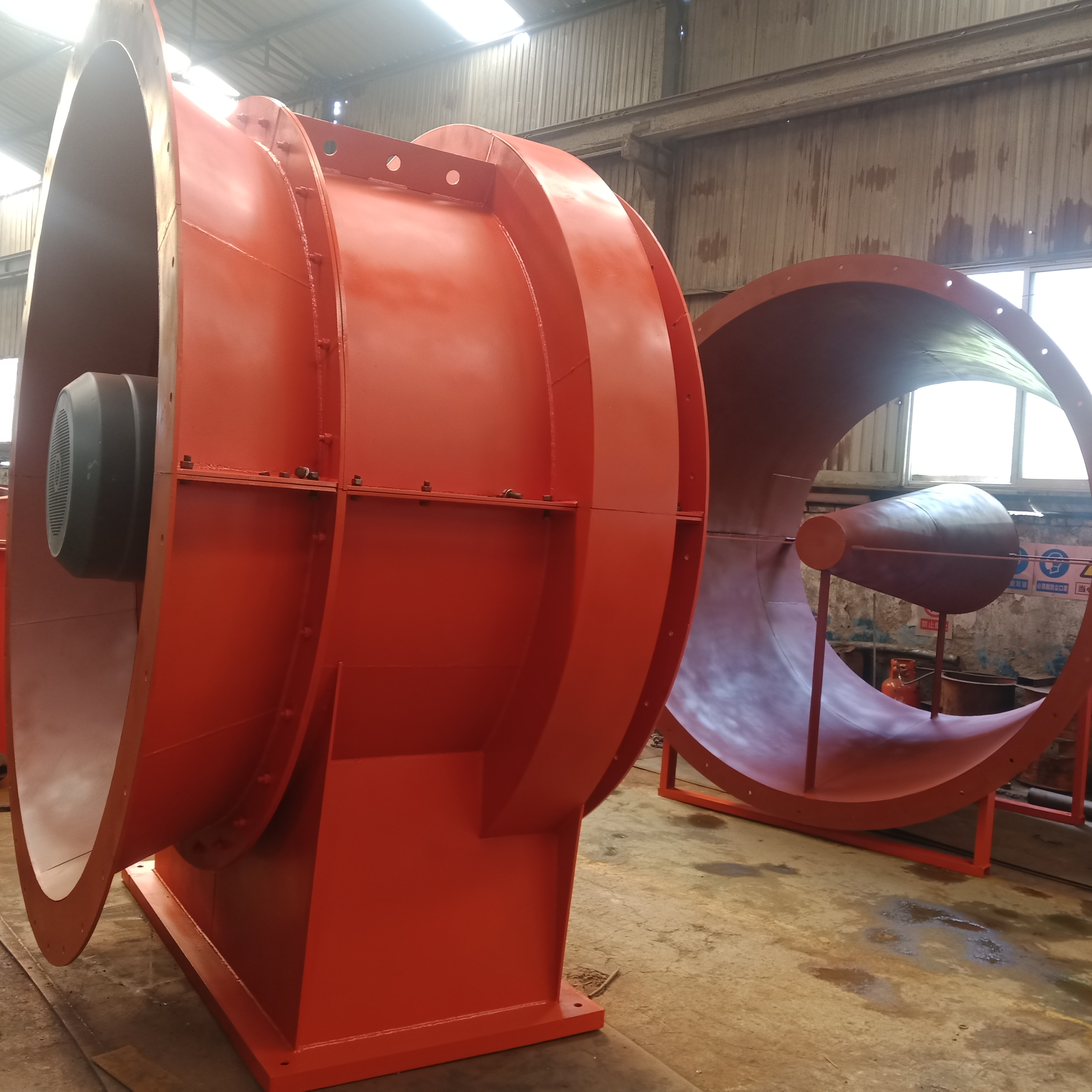 矿用轴流主扇风机