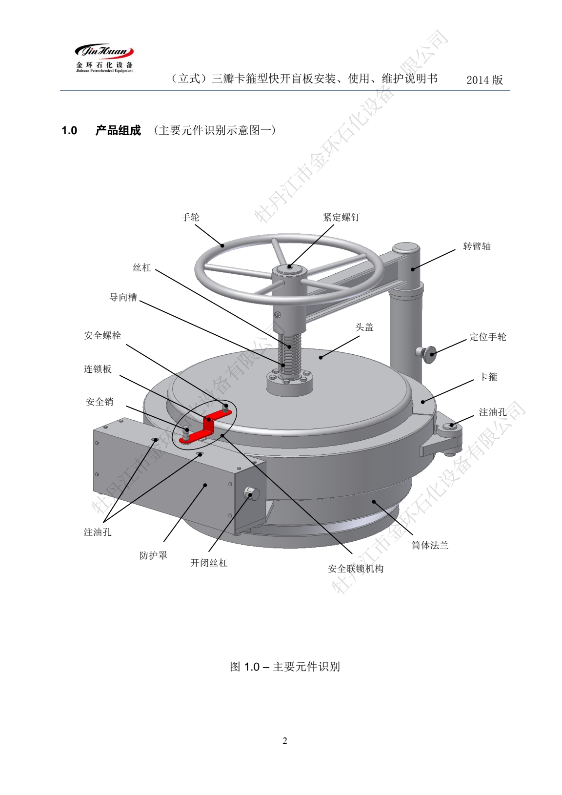 快开盲板使用维护手册4