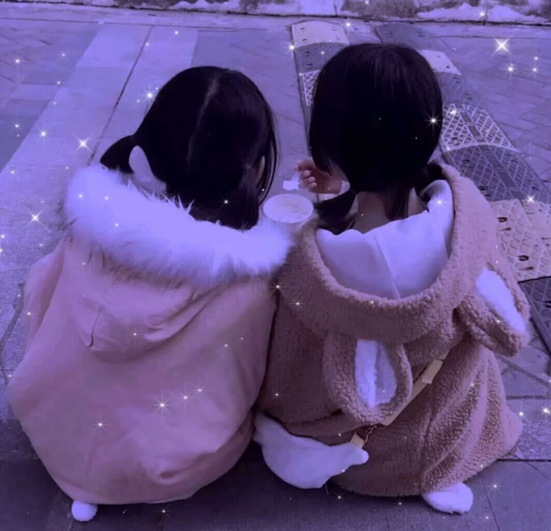 单人滤镜闺蜜头像(无水印)
