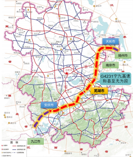 北沿江高速最新规划图图片