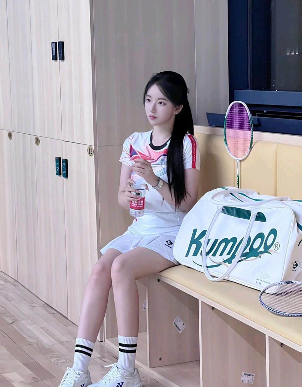 体育学院的院花,青春又可爱,妥妥的运动系少女.