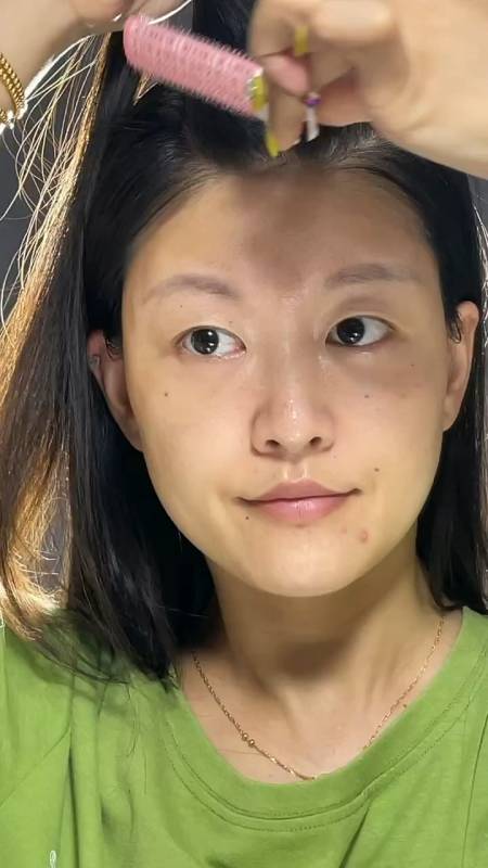 化妆教程新手小白必须收藏慢慢学塌鼻梁大饼脸五官扁平的姐妹用双色