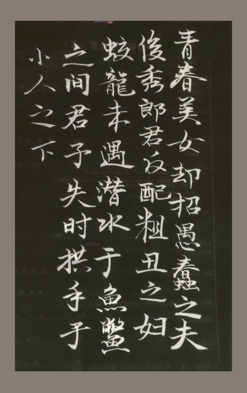 龙游浅水遭虾戏,虎落平阳被犬欺,得志猫儿雄过虎,落毛凤凰不如鸡.