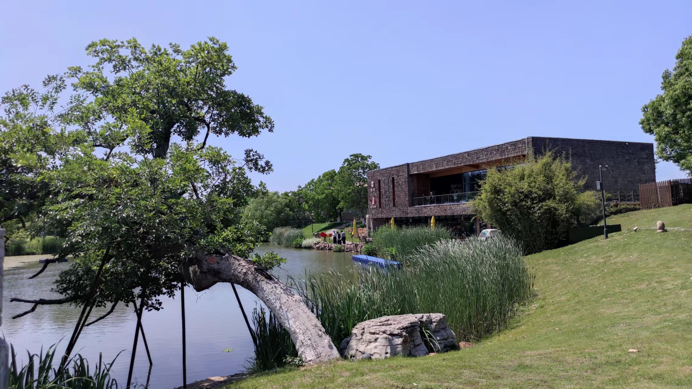 南京江宁区谷里云水涧风景