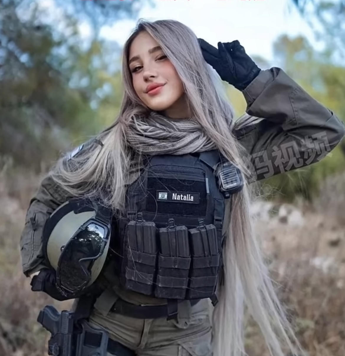 雅图片利比亚美女以色列人图片以色列女兵娜塔莉亚法迪耶夫生活写真