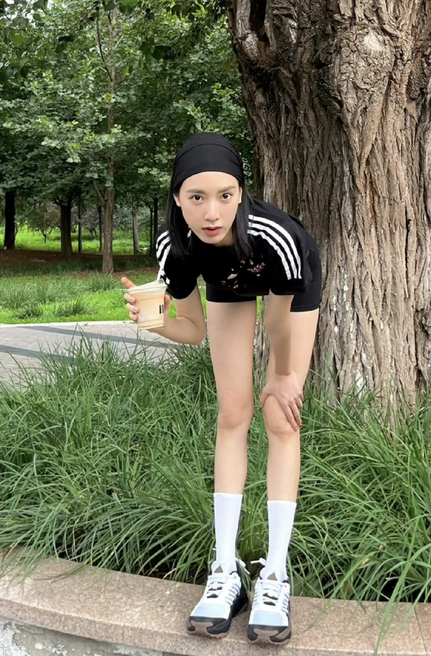 孙嘉灵 94 运动77咖啡,快乐自在放飞 #孙嘉灵