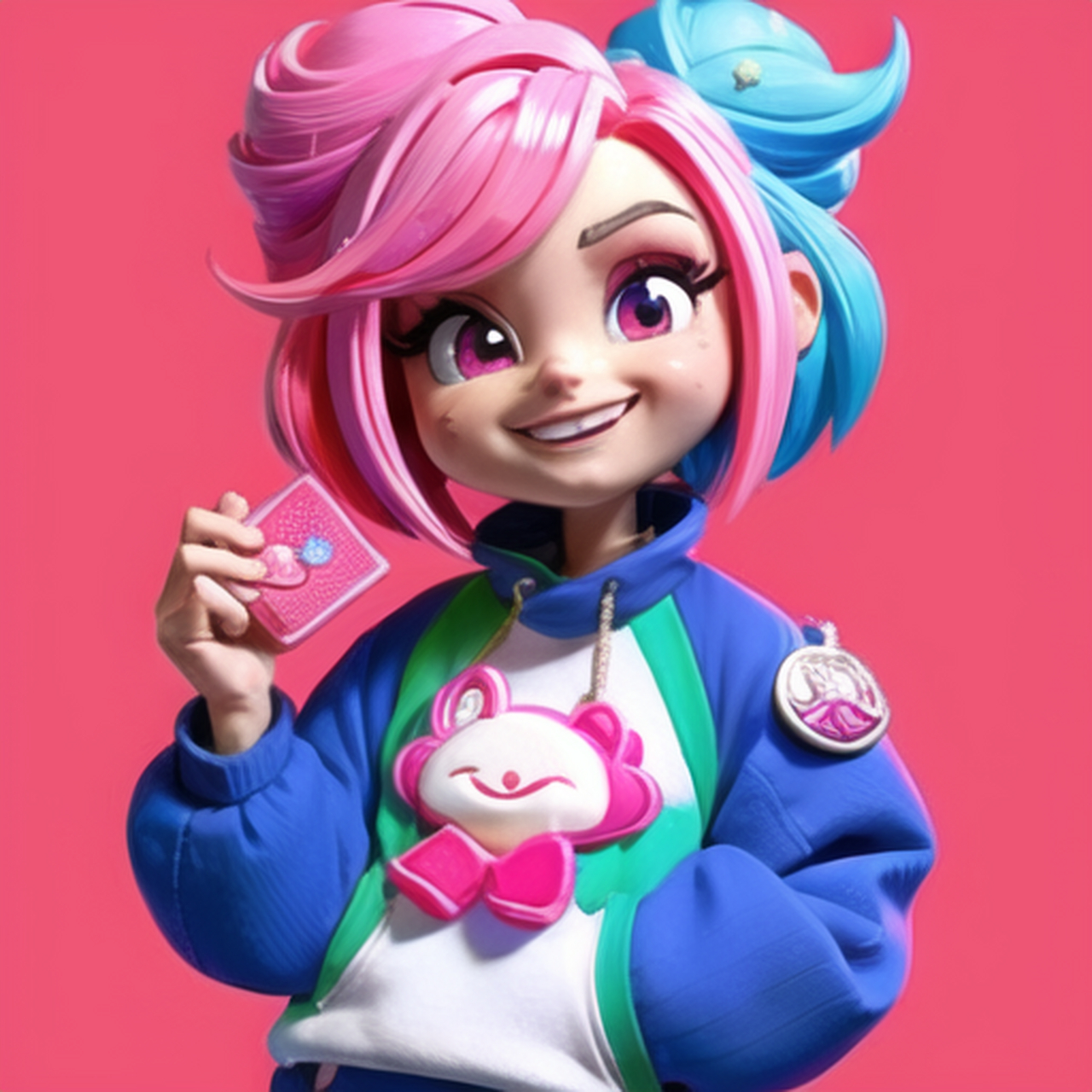 ai绘画之夸张的卡通人物#ai绘画