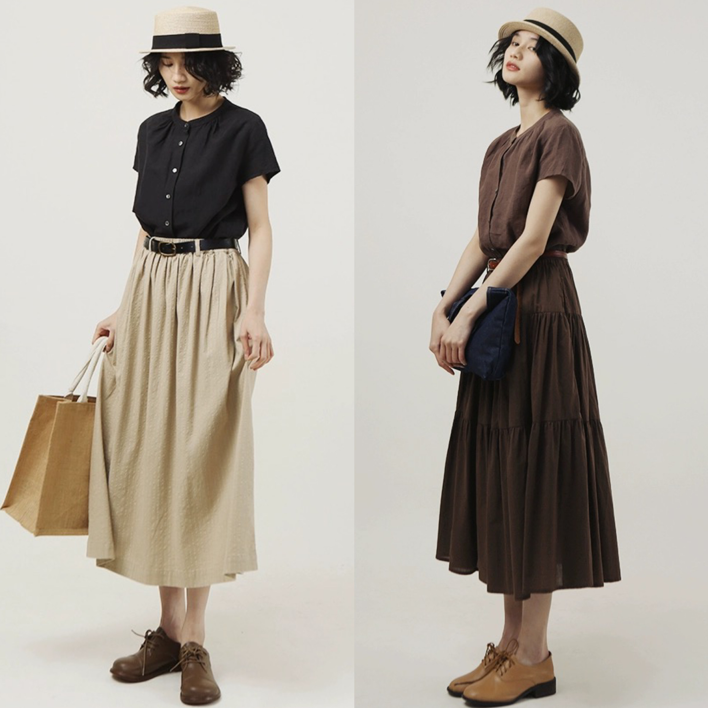 适合出行的休闲文艺风穿搭,简约舒适又有气质