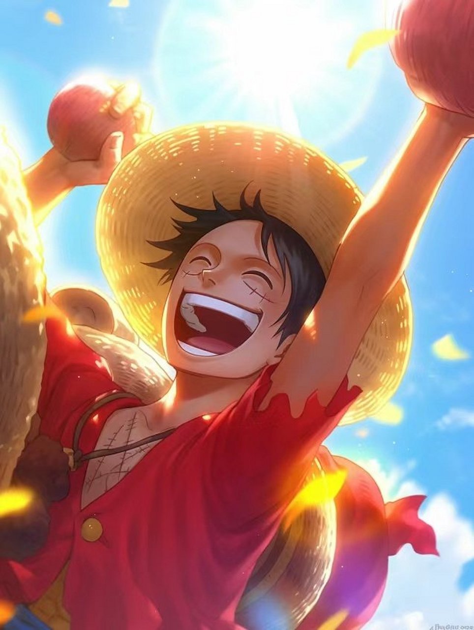 海贼王# 飞治愈的笑容[嘻嘻]