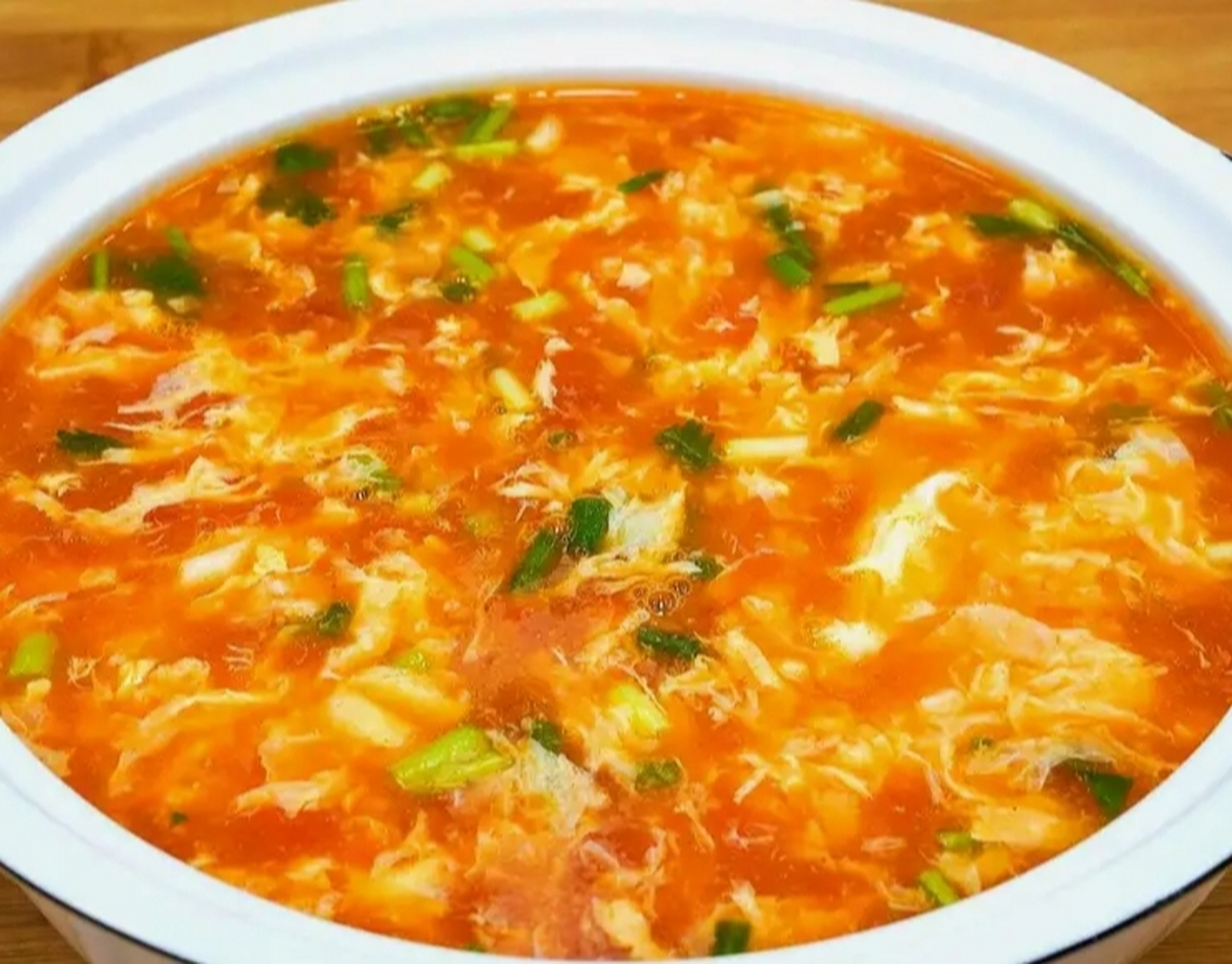 我的美食分享#  西红柿鸡蛋汤  食材:西红柿,鸡蛋  做法步骤: 11