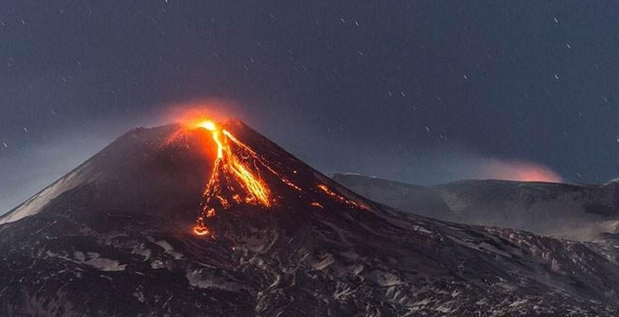 世界十大火山图片