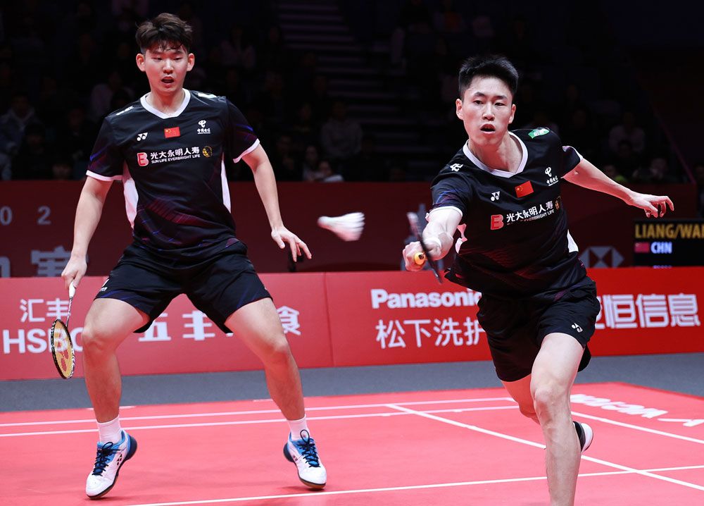 国羽内战:男双梁伟铿王昶遭逆袭,女双陈清晨贾一凡开门红