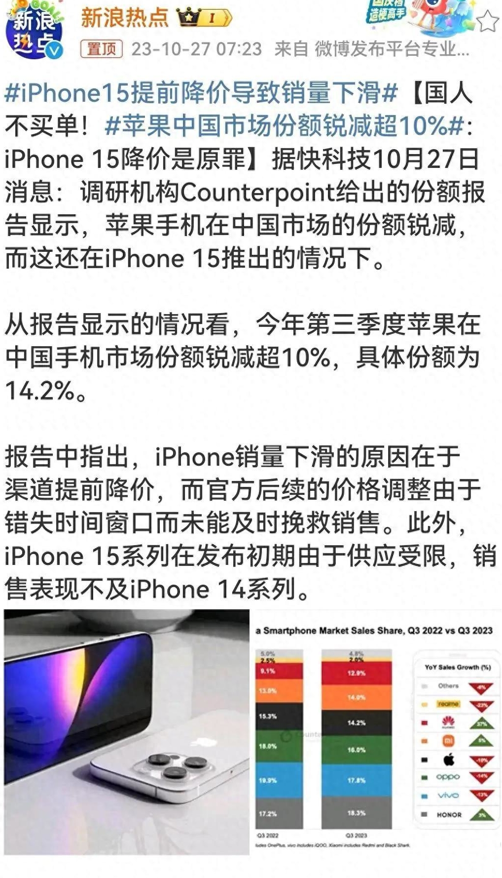 苹果手机销售最新动态