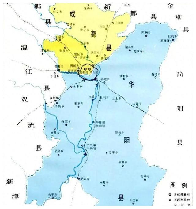 华阳却沦为成都下辖双流县乡镇,同为县过县命运各不同成都升华