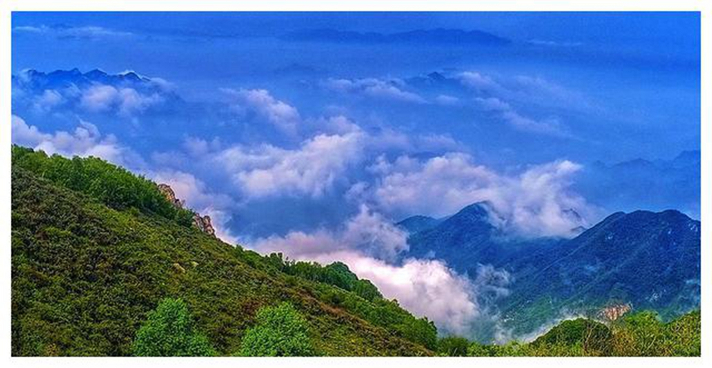 平山驼梁风景区门票图片