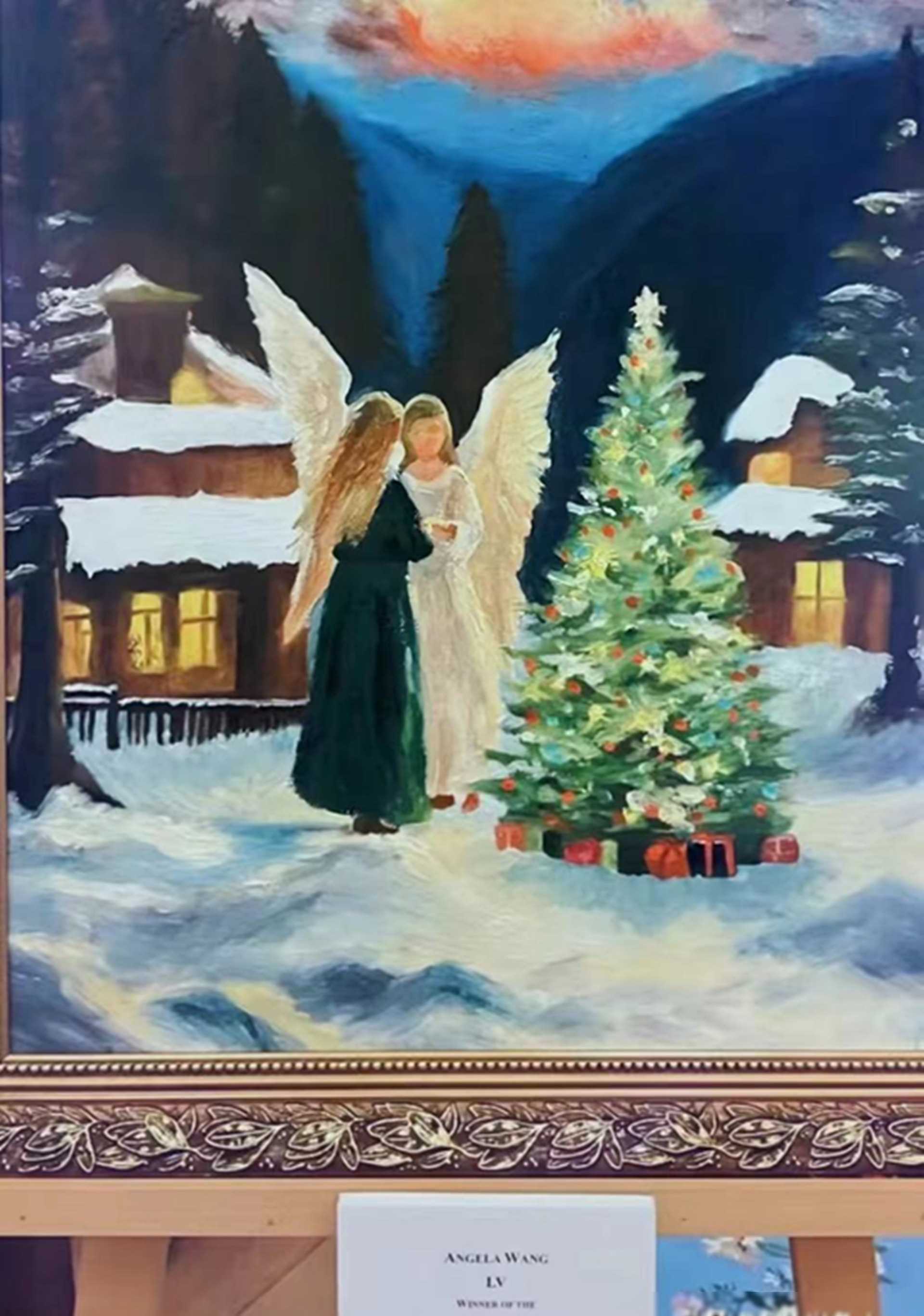 王岳伦晒女儿画作引热议,网友:如果我有钱,我娃也可以