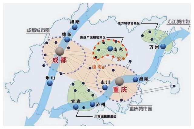 南充遂宁合并,新的南充市可成为四川第二大城市