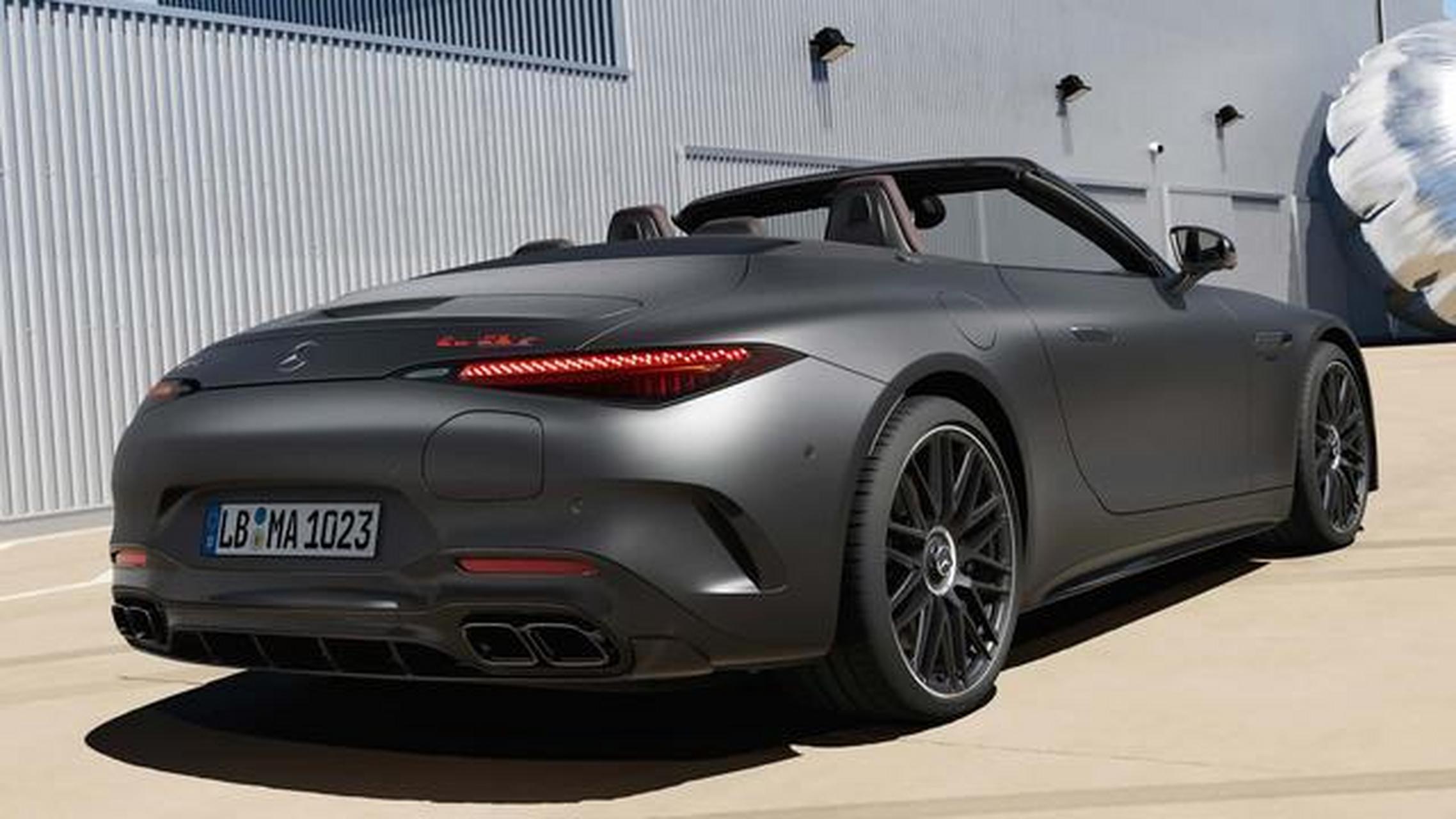 奔驰amg sl63 se performance双门敞篷跑车发布,搭载4.