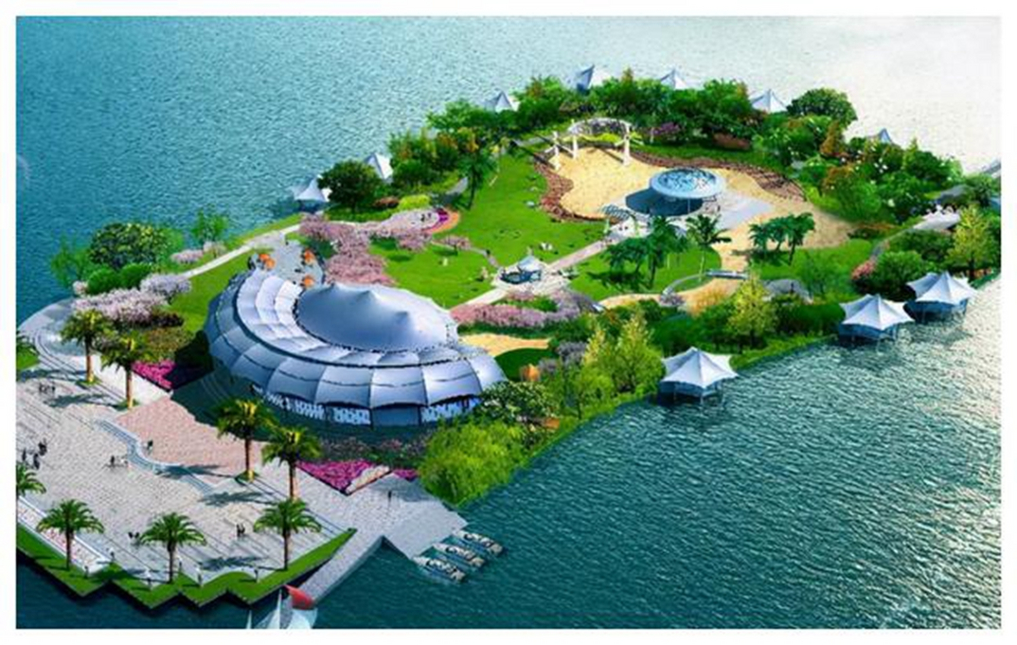 摘要: 长沙千龙湖生态旅游度假区成为新热门景点,耗资2亿元打造,门票