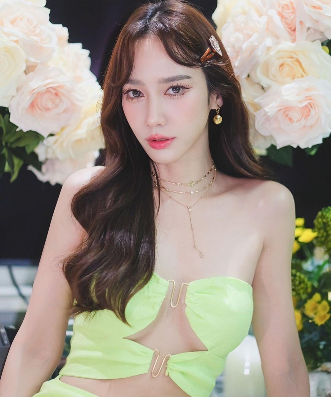 泰国女星帕德容琶·砂楚(aump)公开表达对中国电视剧的热爱,尤其是对