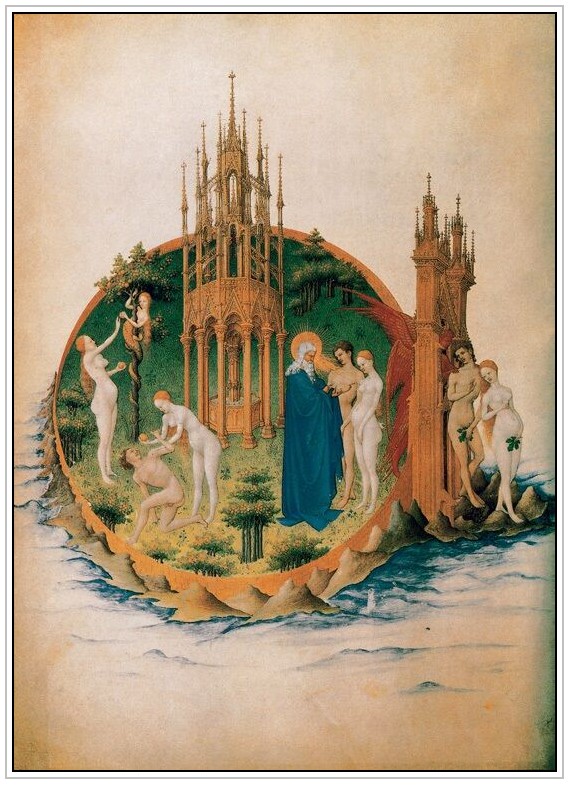 史前,中世纪西方十二幅著名绘画雕塑艺术赏析(上集)