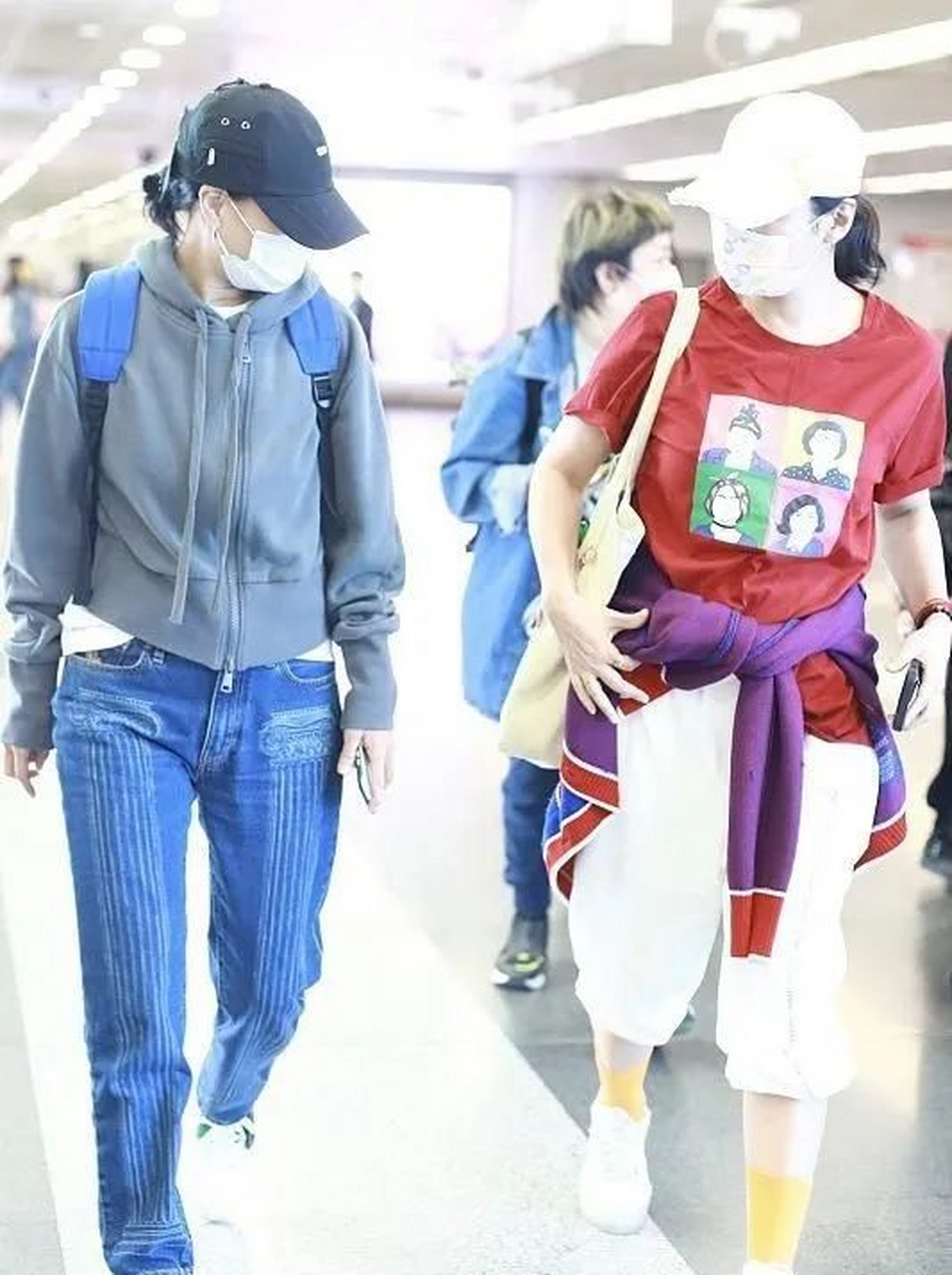 梁静和那英罕见合体,时尚魅力四溢!