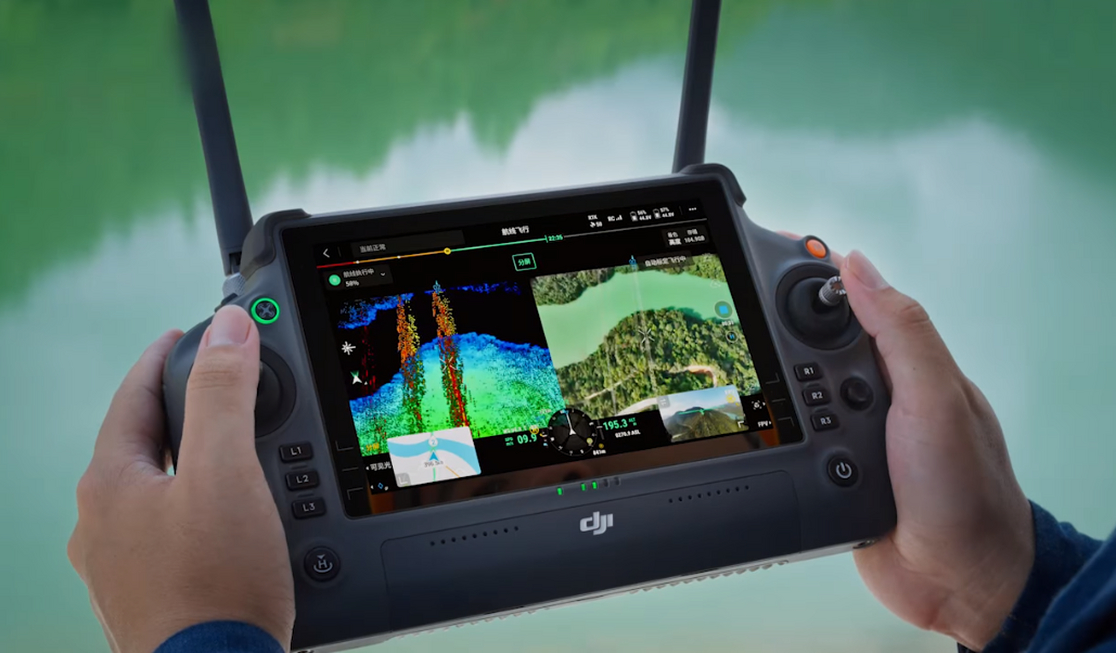 大疆禅思l2无人机激光雷达系统在多个领域应用广泛,包括采矿勘察,水文